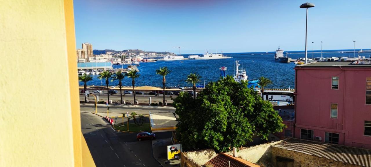 Cagliari Central Rooms With Port View Dış mekan fotoğraf