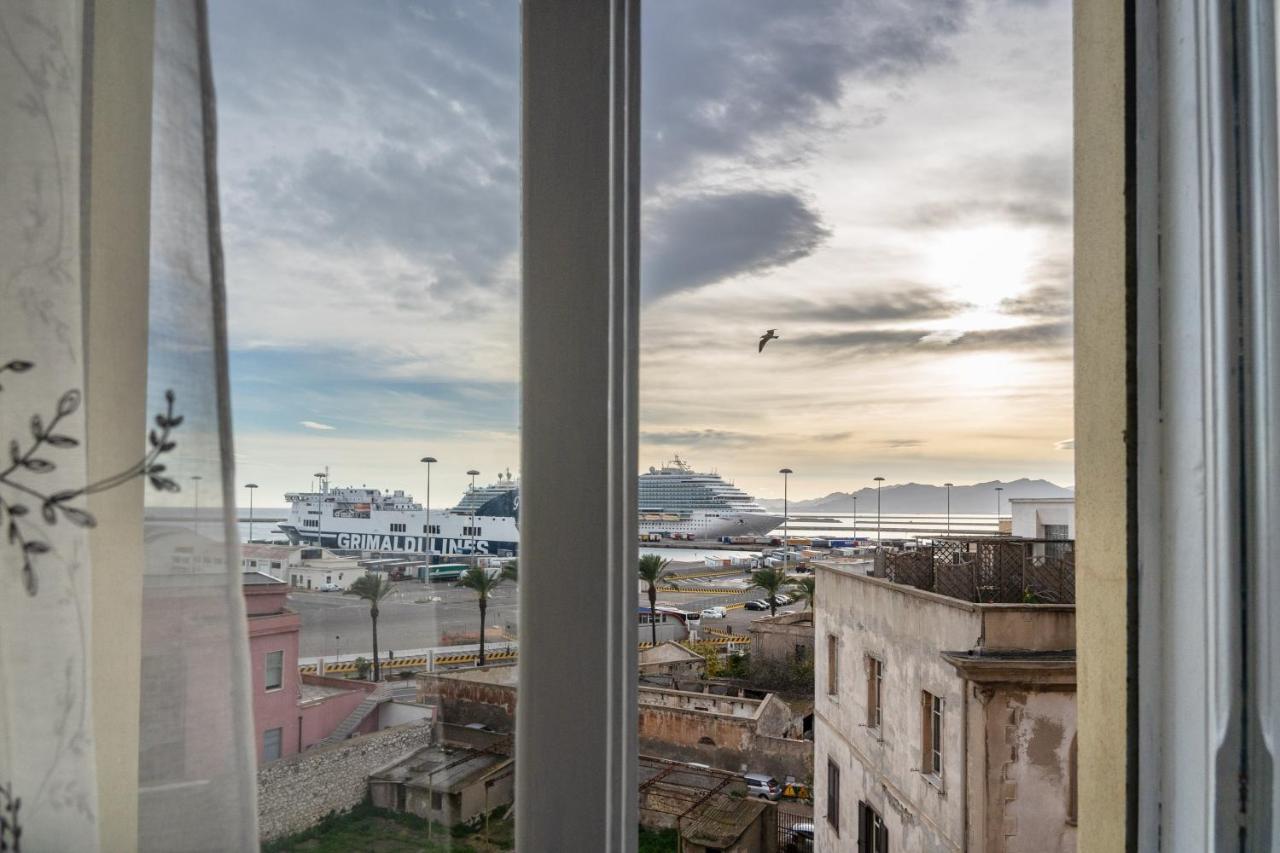 Cagliari Central Rooms With Port View Dış mekan fotoğraf